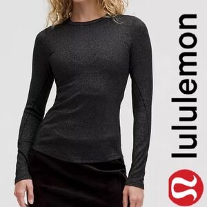 lululemon athletica Women's Black Long Sleeve Top